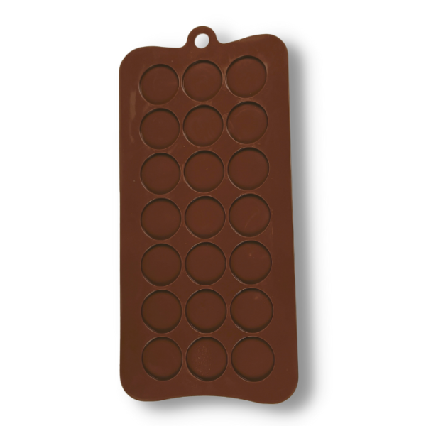 Silikoneform - Flade cirkler 2,5 cm - Image 2