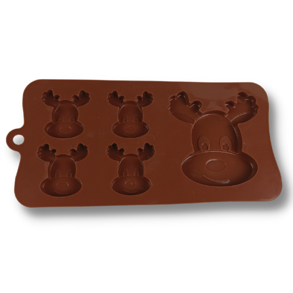 Silikoneform - Rensdyr Rudolf - Image 2