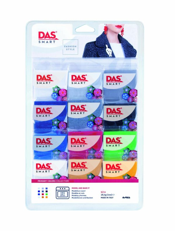 DAS Smart Sæt Primærfarver 12 x 28G