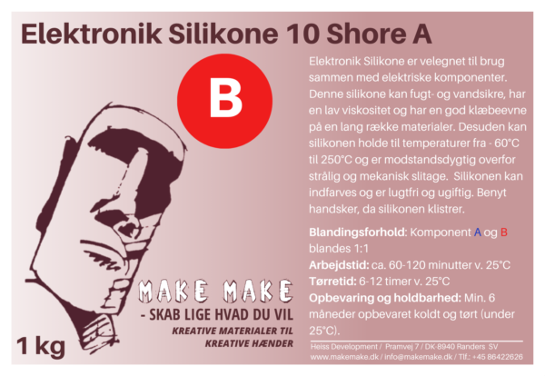 Elektronik Silikone 10 Shore A 2 kg kit - Image 3