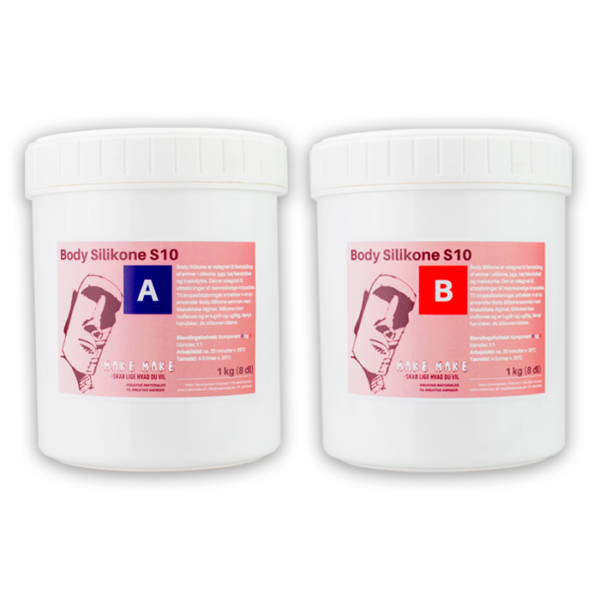 Body Silikone (10 Shore A) (2 kg kit)