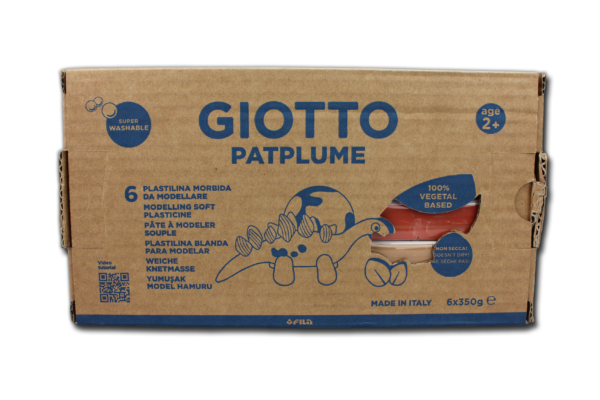 Giotto Patplume Modellervoks hudfarver 6x350 g