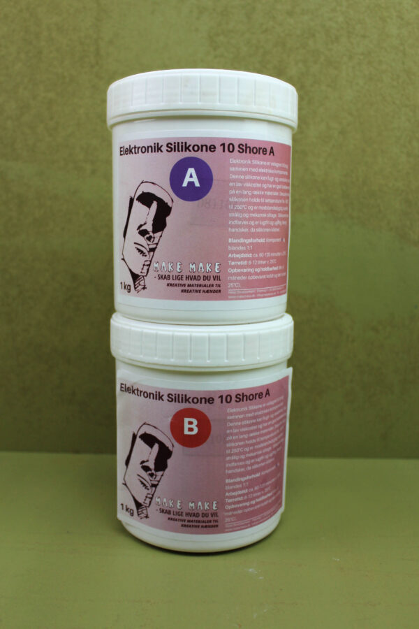 Elektronik Silikone 10 Shore A 2 kg kit