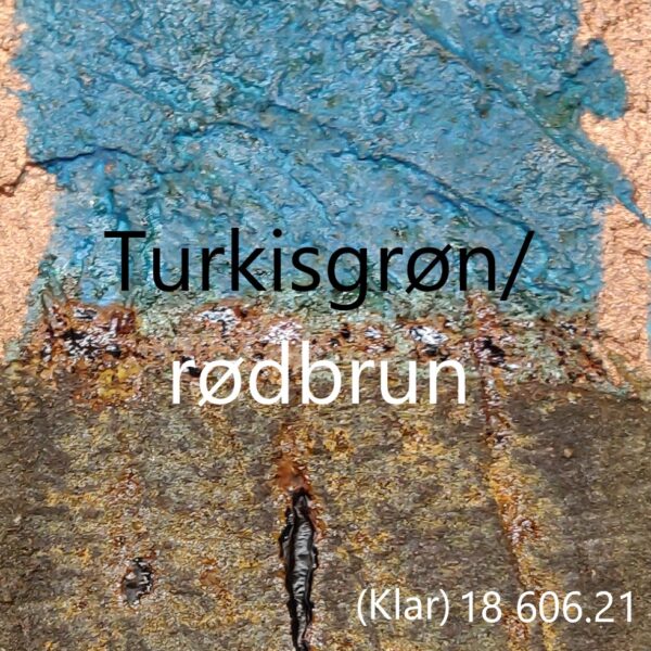 Oxidationsmedium - "rustik rødbrun - ir/græsgrøn" - Image 3