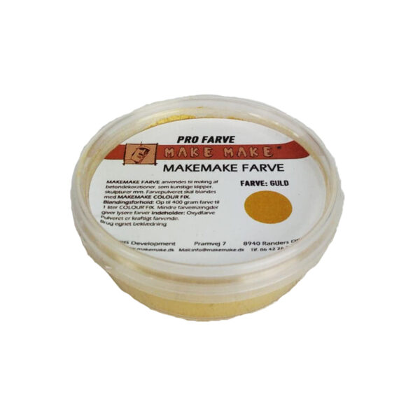 Metalfarve Guld PRO farvepigment 50 ml - Image 2