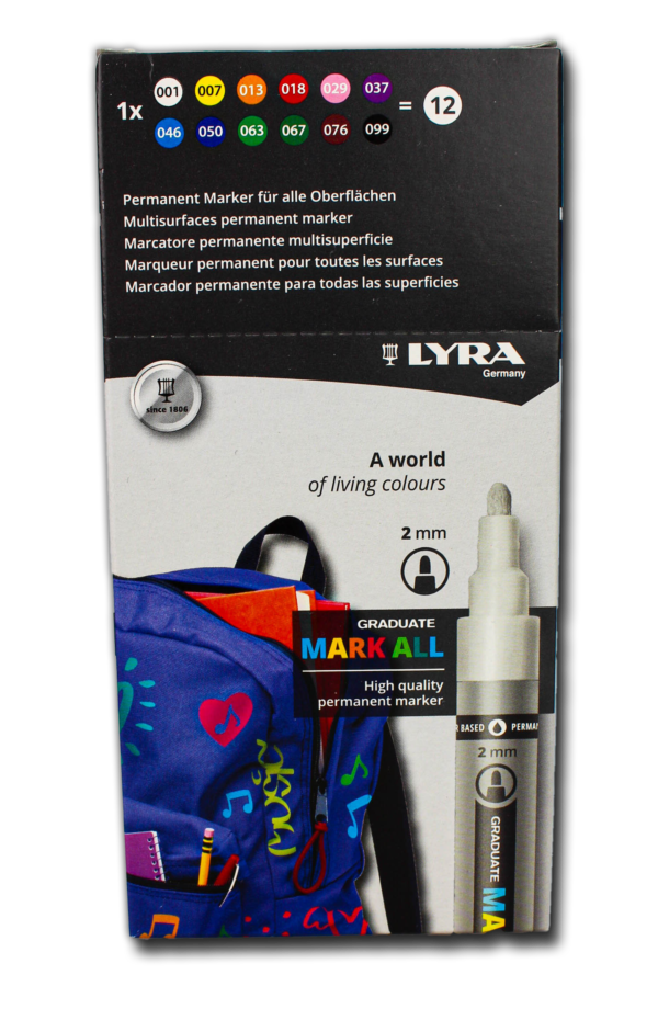 Graduate Mark All (2 mm) 12 pk.