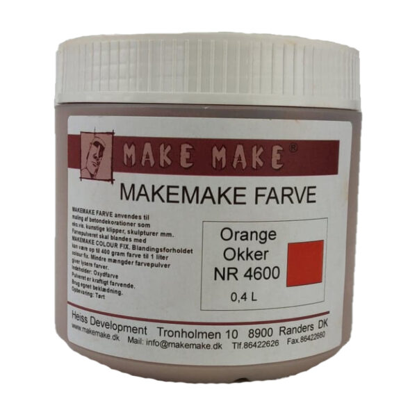 Orange Naturfarvepigment - Image 5