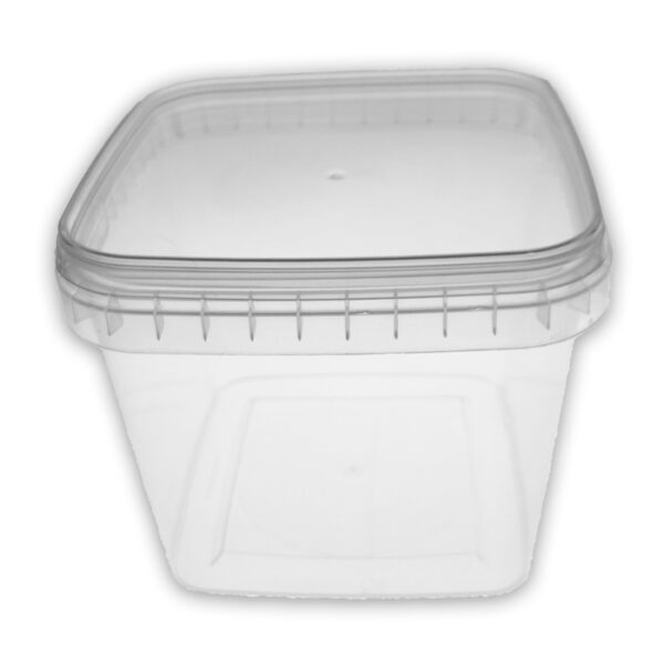 1150 ml plastbøtte m. låg