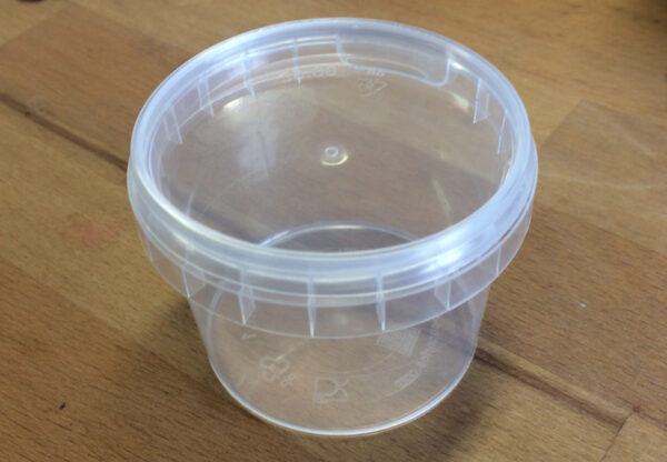 120 ml plastbøtte med låg - Image 2