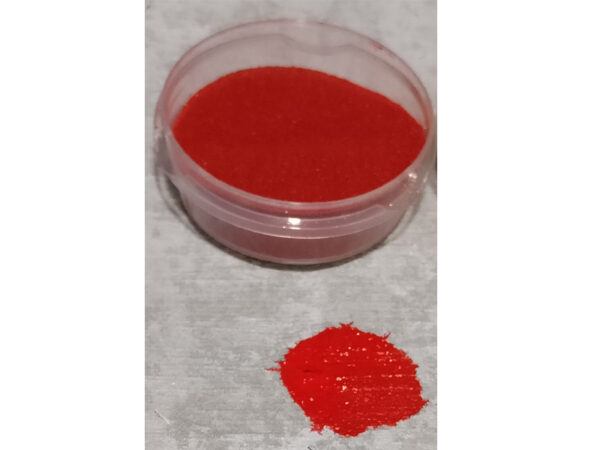 Rød PRO farvepigment 50 ml (jule/postkasse-rød) - Image 2